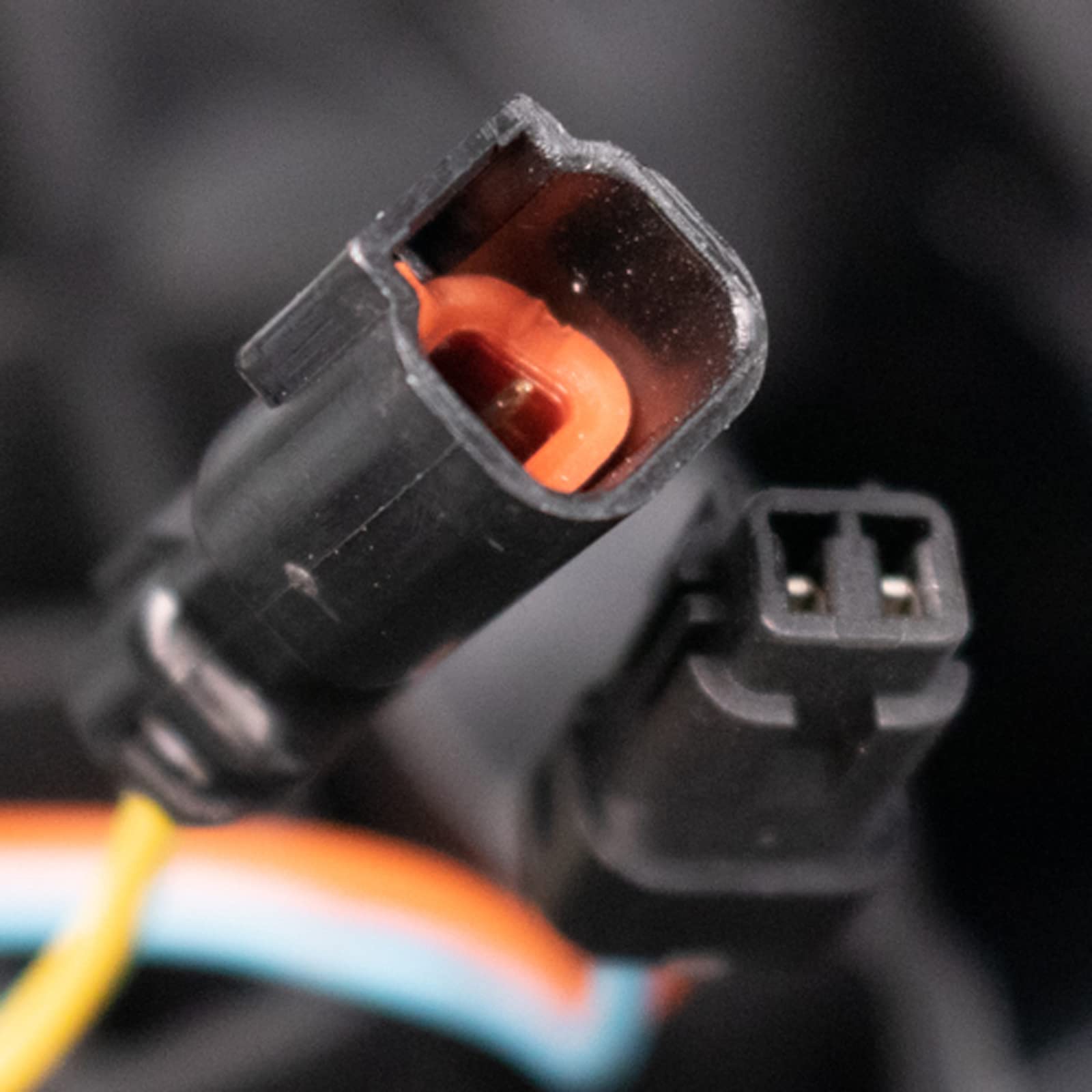 TRQ Passenger Side Power Mirror Textured Black Manual Fold